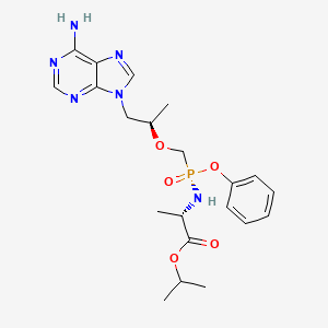 molecular formula C21H29N6O5P B1672156 Tenofovir alafenamide CAS No. 383365-04-6