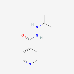 molecular formula C9H13N3O B1672159 异丙肼 CAS No. 54-92-2