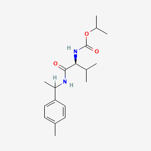 molecular formula C18H28N2O3 B1672162 Iprovalicarb CAS No. 140923-17-7