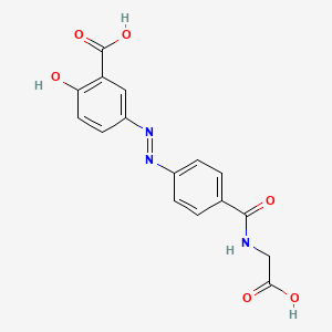 molecular formula C16H13N3O6 B1672164 Ipsalazide CAS No. 80573-03-1