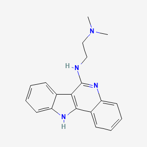 molecular formula C19H20N4 B1672168 Iqdma CAS No. 401463-02-3