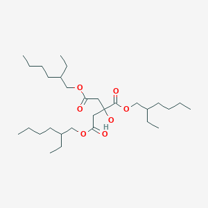 Tris(2-ethylhexyl) 2-hydroxypropane-1,2,3-tricarboxylate