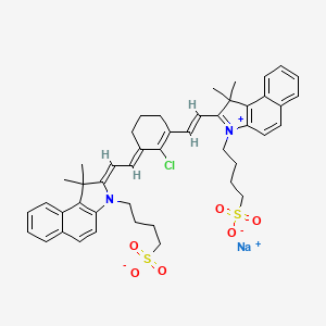 molecular formula C46H50ClN2NaO6S2 B1672171 IR-820 CAS No. 172616-80-7