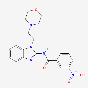 molecular formula C20H21N5O4 B1672172 IRAK-1/4 Inhibitor CAS No. 509093-47-4