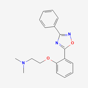 molecular formula C18H19N3O2 B1672174 Irampanel CAS No. 206260-33-5
