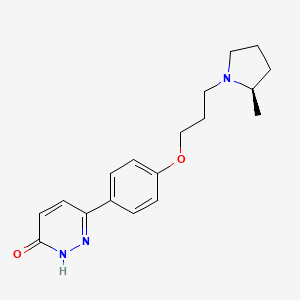 molecular formula C18H23N3O2 B1672177 Irdabisant CAS No. 1005402-19-6