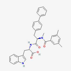 molecular formula C36H35N3O4 B1672182 IRL 2500 CAS No. 169545-27-1