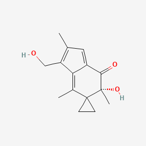 molecular formula C15H18O3 B1672183 (-)-Irofulven CAS No. 158440-71-2
