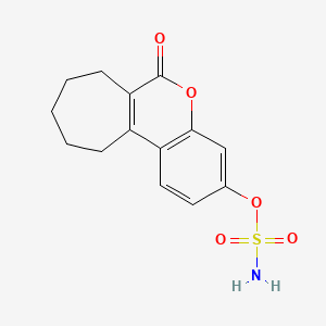 molecular formula C14H15NO5S B1672185 Irosustat CAS No. 288628-05-7