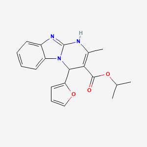 molecular formula C19H19N3O3 B1672192 ISAM-140 