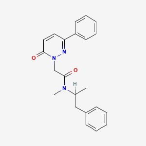 molecular formula C22H23N3O2 B1672193 Isamfazone CAS No. 55902-02-8