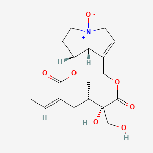molecular formula C18H25NO7 B1672198 Isatidine CAS No. 15503-86-3