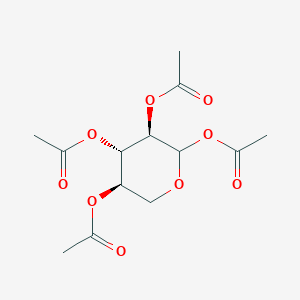 molecular formula C13H18O9 B016722 1,2,3,4-Tetra-O-acetyl-D-xylopyranose CAS No. 62929-49-1