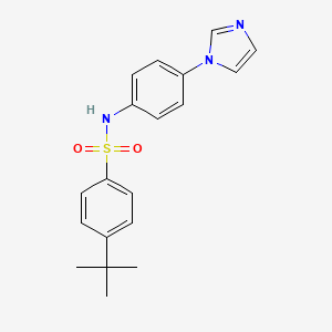 molecular formula C19H21N3O2S B1672203 ISCK03 CAS No. 945526-43-2