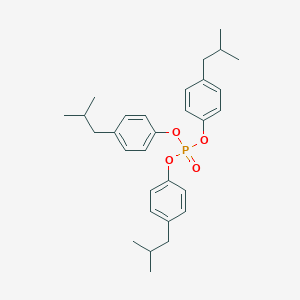 molecular formula C30H39O4P B167221 tris[4-(2-methylpropyl)phenyl] phosphate CAS No. 68937-40-6
