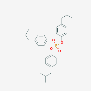 molecular formula C30H39O4P B167221 磷酸异丁基苯酚（3:1） CAS No. 68937-40-6