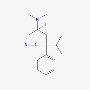 molecular formula C16H24N2 B1672210 Isoaminile CAS No. 77-51-0