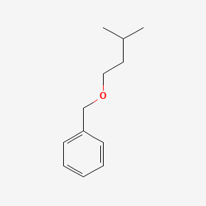 molecular formula C12H18O B1672212 Benzyl isoamyl ether CAS No. 122-73-6