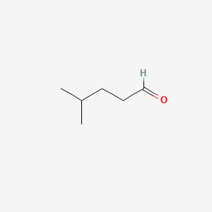 molecular formula C6H12O B1672222 4-甲基戊醛 CAS No. 1119-16-0