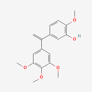 molecular formula C18H20O5 B1672224 isoCA-4 