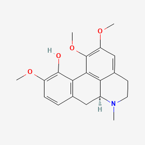 molecular formula Chemical Formula B1672225 Isocorydine CAS No. 475-67-2
