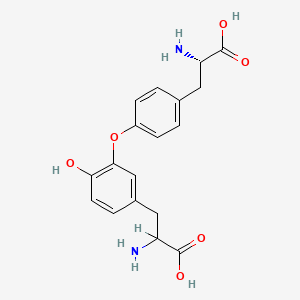 molecular formula C18H20N2O6 B1672229 Isodityrosine CAS No. 83118-65-4