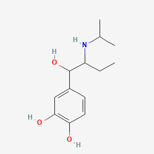molecular formula C13H21NO3 B1672230 Isoetharine CAS No. 530-08-5