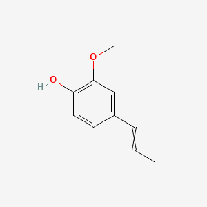 molecular formula C10H12O2 B1672232 异丁香油酚 CAS No. 97-54-1