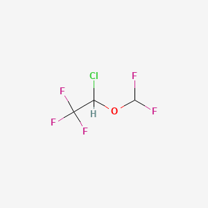 molecular formula C3H2ClF5O B1672236 Isoflurane CAS No. 26675-46-7