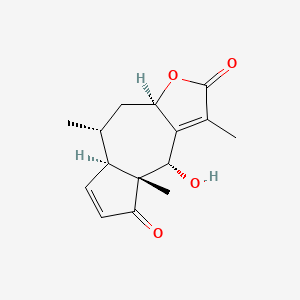 molecular formula C15H18O4 B1672241 Isohelenalin CAS No. 479-09-4