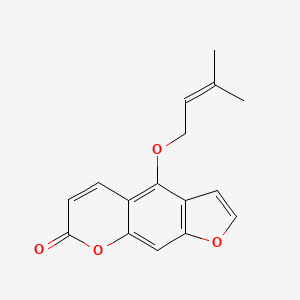 molecular formula C16H14O4 B1672244 Isoimperatorin CAS No. 482-45-1