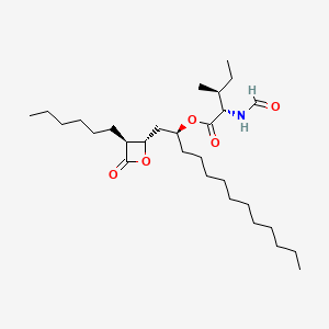 molecular formula C29H53NO5 B1672247 Isoleucine orlistat, L- CAS No. 1072902-75-0