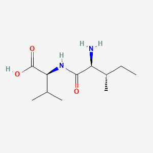 molecular formula C11H22N2O3 B1672249 Ile-Val CAS No. 41017-96-3