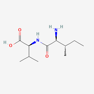 molecular formula C11H22N2O3 B1672249 Ile-val CAS No. 41017-96-3