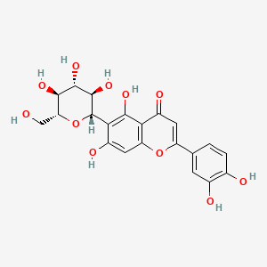 molecular formula C21H20O11 B1672268 Isoorientin CAS No. 4261-42-1