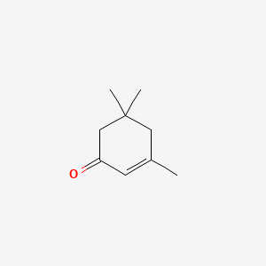 molecular formula C9H14O B1672270 Isophorone CAS No. 78-59-1