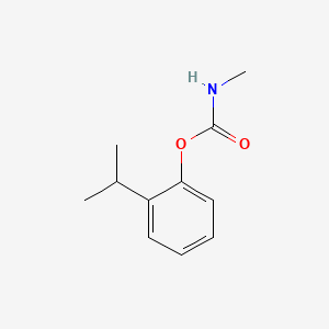 molecular formula C11H15NO2 B1672275 异丙威 CAS No. 2631-40-5