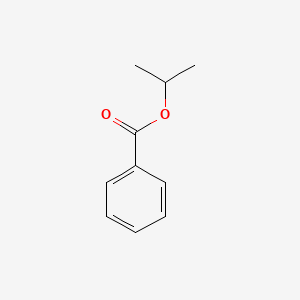 molecular formula C10H12O2 B1672278 Isopropyl benzoate CAS No. 939-48-0
