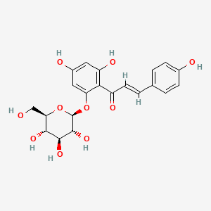 molecular formula C21H22O10 B1672296 Isosalipurposide CAS No. 4547-85-7