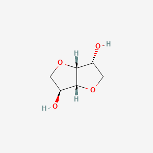 molecular formula C6H10O4 B1672297 Isosorbide CAS No. 652-67-5