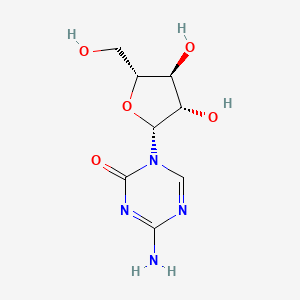 molecular formula C8H12N4O5 B1672306 Fazarabine CAS No. 65886-71-7