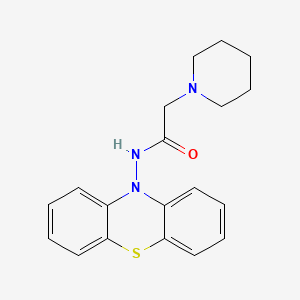 molecular formula C19H21N3OS B1672313 Anti-Mouse CD11a Antibody (FD441.8) 