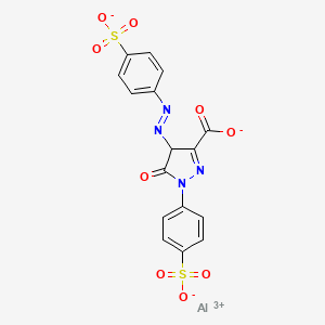 molecular formula C48H33AlN12O27S6 B1672317 Food yellow no 4 aluminum lake CAS No. 12225-21-7
