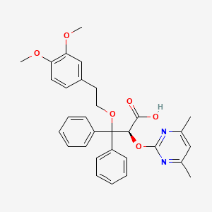 molecular formula C31H32N2O6 B1672335 Feloprentan CAS No. 204267-33-4