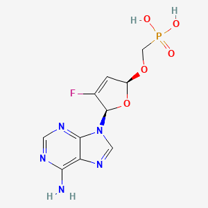 molecular formula C10H11FN5O5P B1672340 GS-9148 CAS No. 875608-25-6
