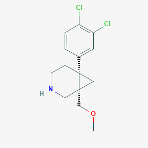 molecular formula C14H17Cl2NO B1672351 GSK1360707 CAS No. 1013098-04-8