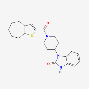 molecular formula C22H25N3O2S B1672358 GSK1702934A CAS No. 924377-85-5