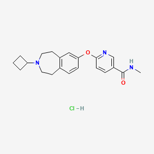 molecular formula C21H26ClN3O2 B1672364 Gsk-189254 hydrochloride CAS No. 945493-87-8