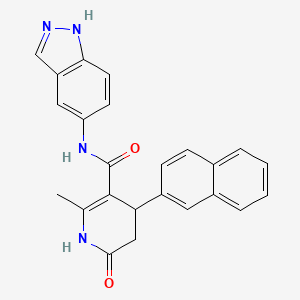 molecular formula C24H20N4O2 B1672377 Rho-Kinase-IN-3 