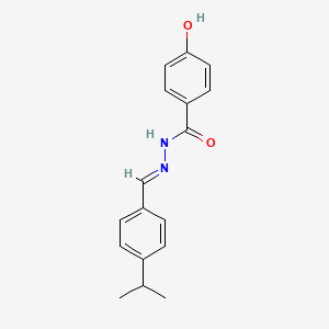 molecular formula C17H18N2O2 B1672389 GSK-4716 CAS No. 101574-65-6